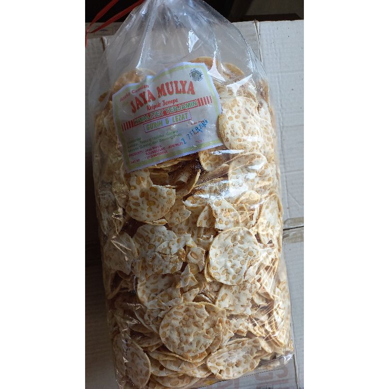 

kripik tempe sagu jaya mulya 2kg