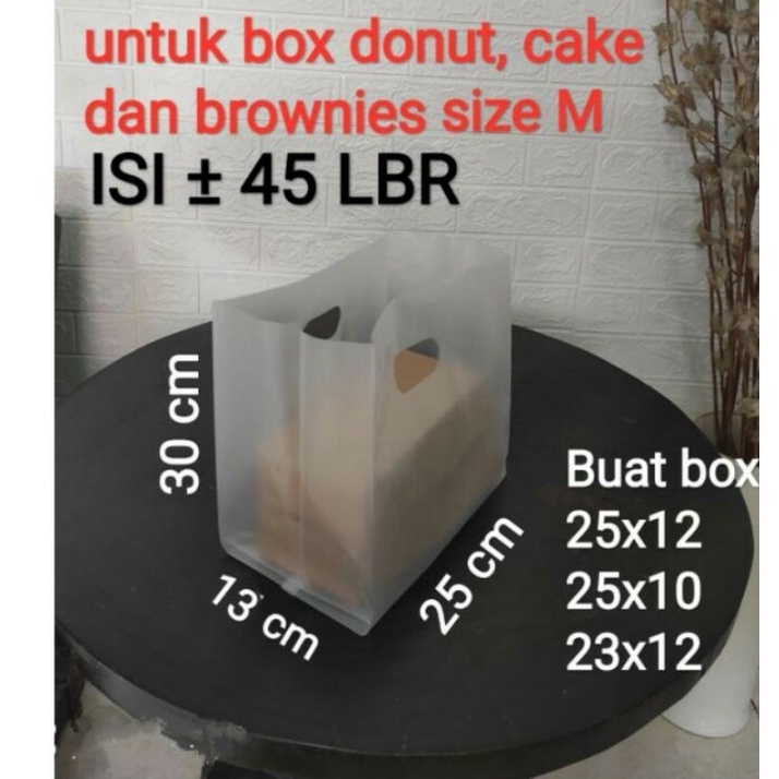 

Super promo PLASTIK HD BOX / DUS / DONUT DAN BROWNIES ISI ± 49 43