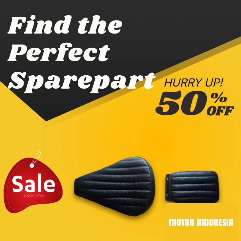 Jok Motor Bober single