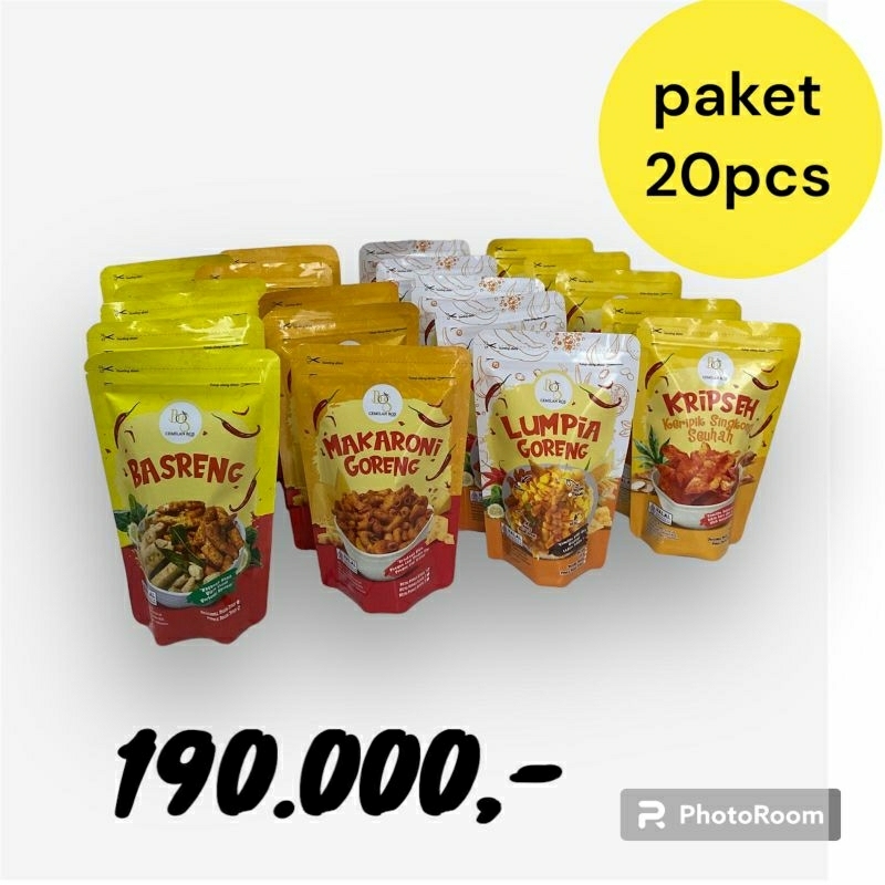 

Paket Reseller BOS 20 pcs