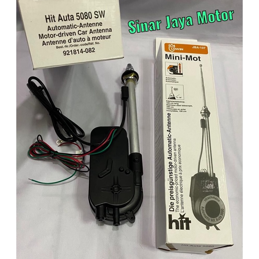 Produk Premium.. ANTENA RADIO MOBIL / CAR RADIO ANTENNA JBA 107 MINIMOT OTOMATIS LOWIN 97