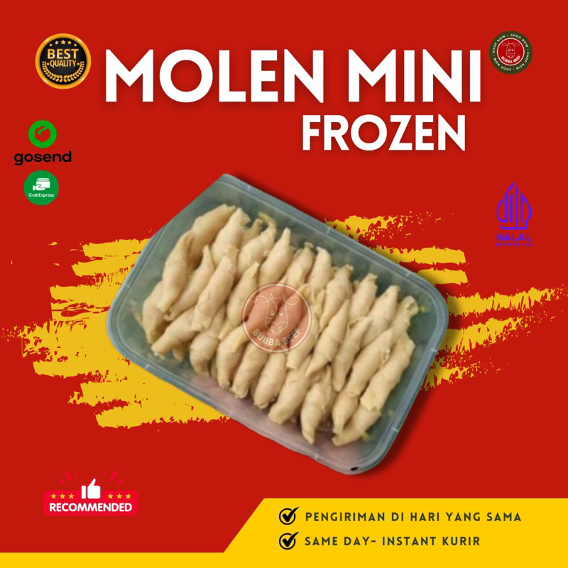 

Molen Frozen | Kue Molen Aneka Rasa | Molen Pisang Coklat Keju | Molen Isi Pisang Coklat | Cemilan Molen Frozen | Jajanan Molen Frozen | Snack Frozen Molen | Molen Kacang Ijo | Molen Ketan Hitam