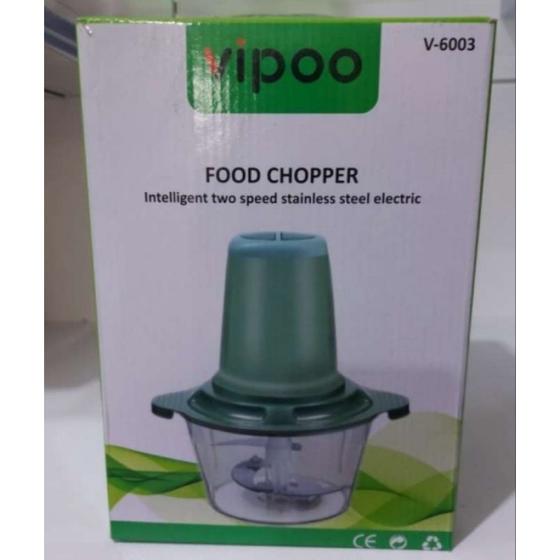 V6093 Vipoo Chopper Food Blender Penggiling Daging