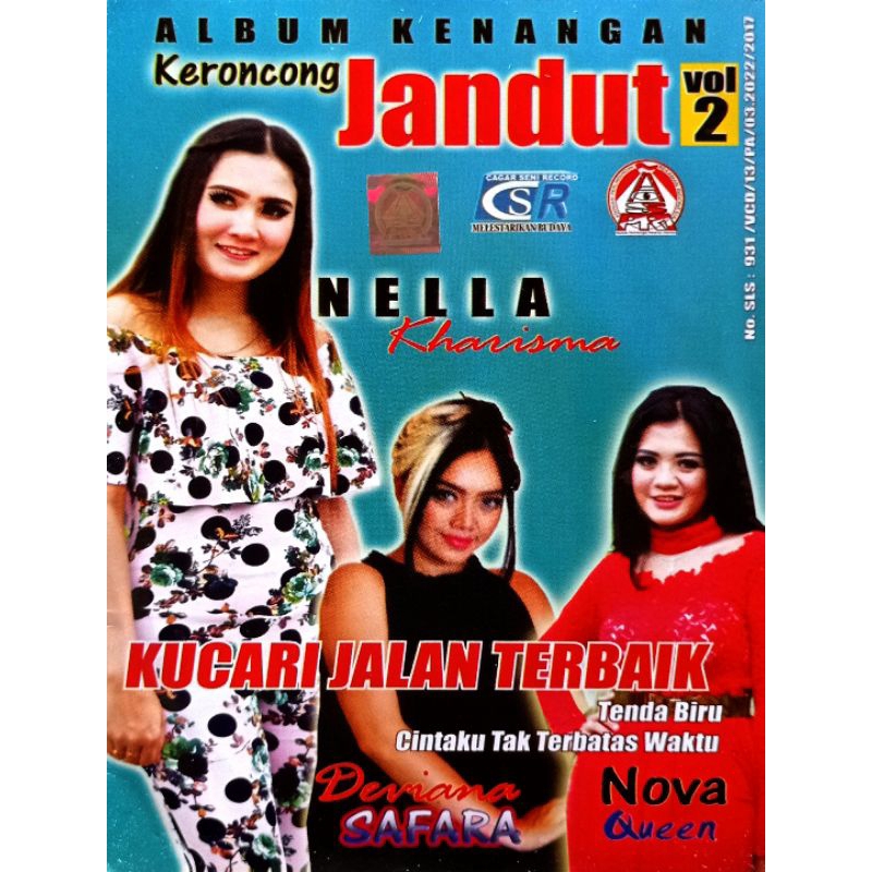 VCD ORIGINAL KERONCONG JANDUT VOL 2