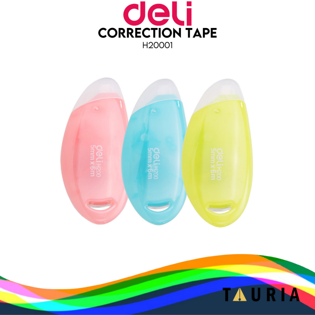 

Deli Correction Tape / Tip Ex Kertas 6 M H20001