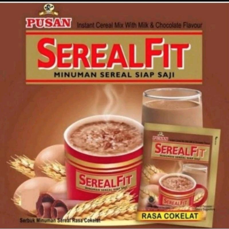 

Serealfit rasa coklat isi 20pcs @30g