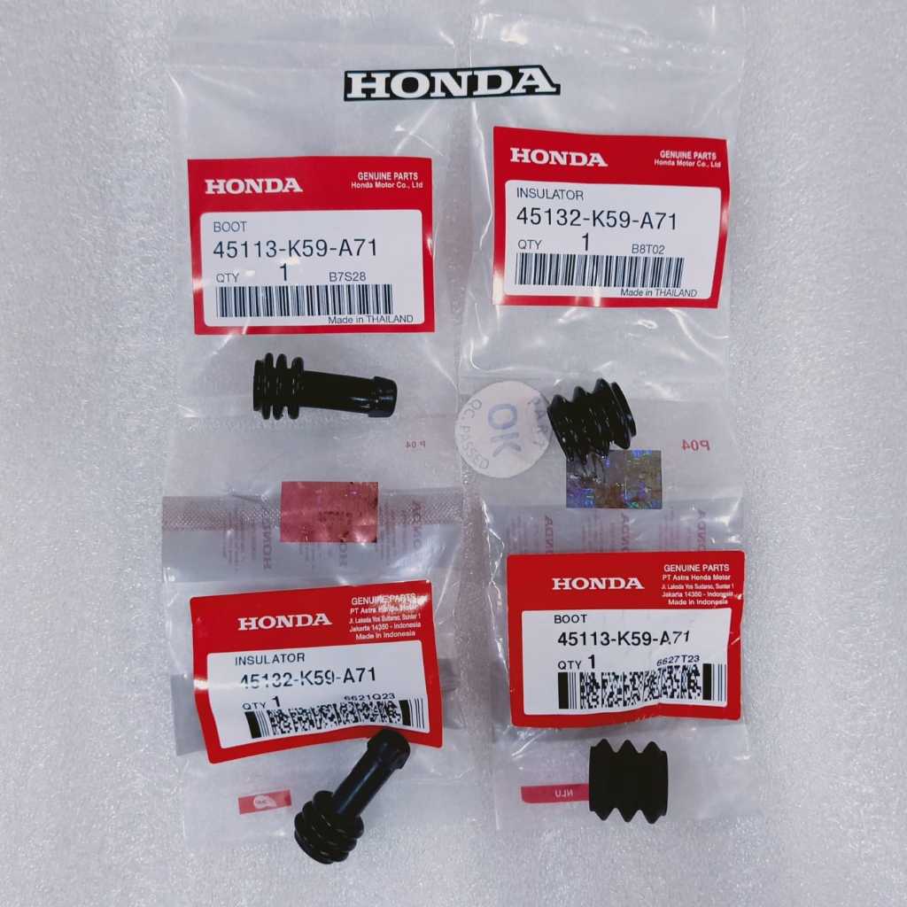 45132 K59 A71 45113 K59 A71 Karet Seal Boot Karet Usus Kaliper Asli Insulator Karet Kaliper Kepala B
