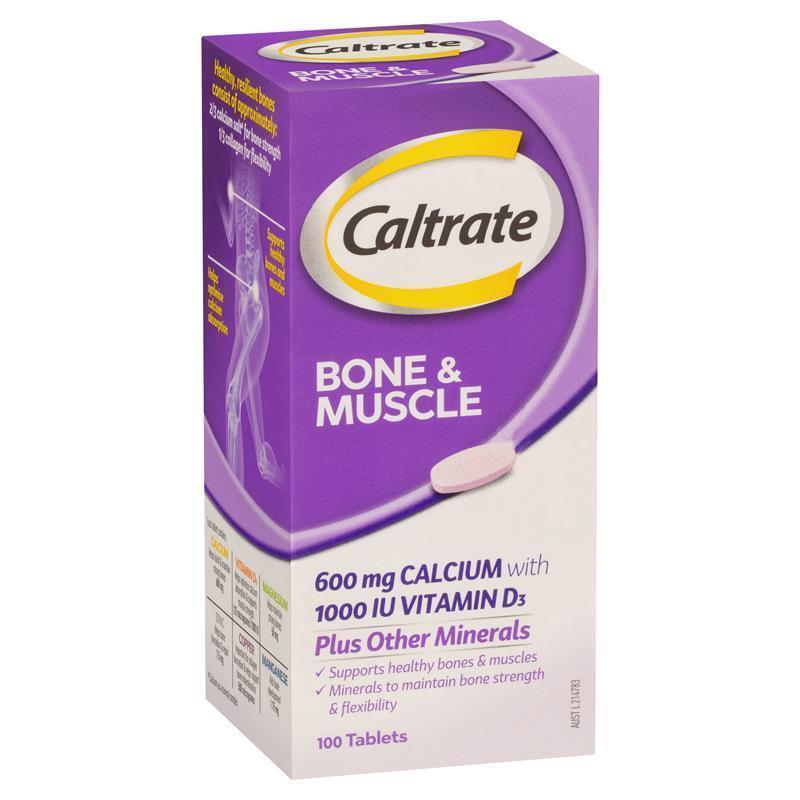 Caltrate Bone & Muscle Health -100 Tablets