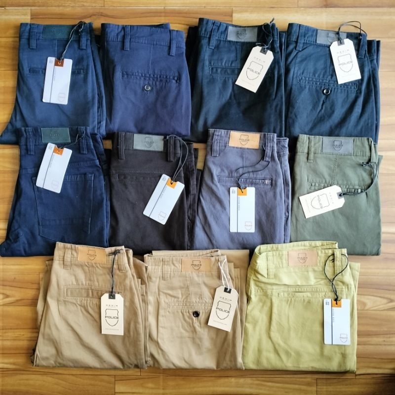 Celana Chino Police Denim Industry