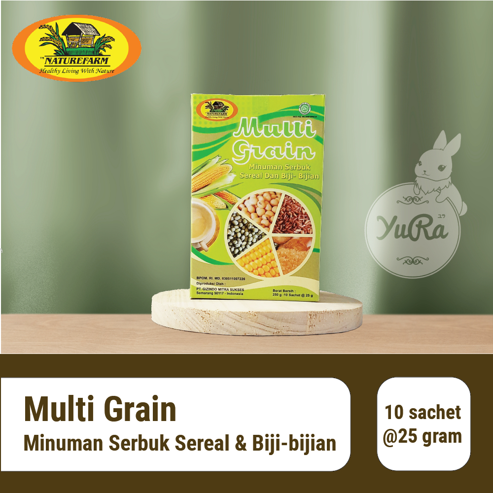 

Naturefarm Multigrain / Minuman Serbuk Sereal dan Biji-Bijian