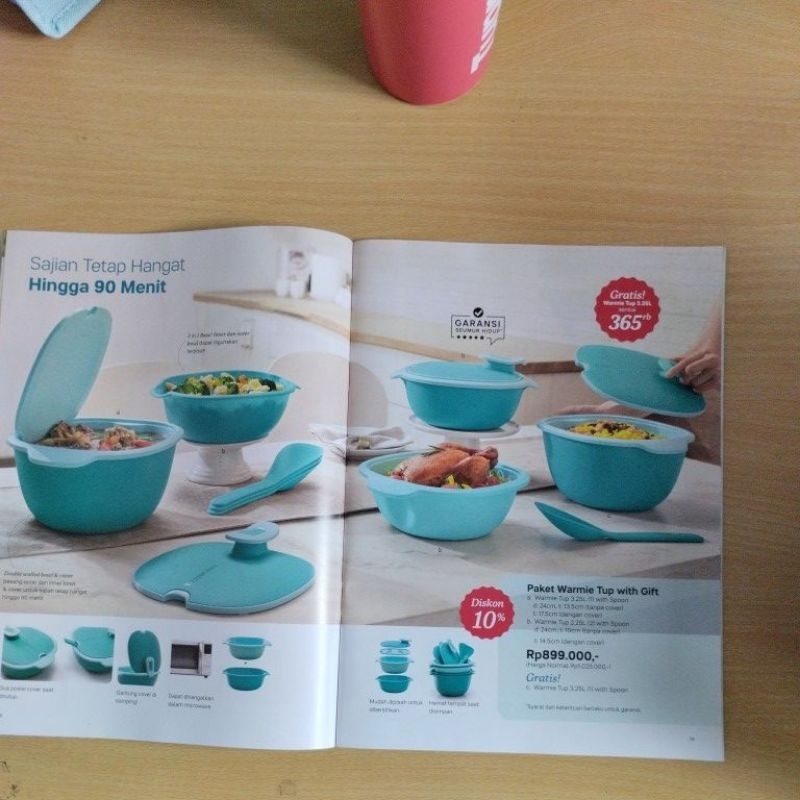 PROMO Tupperware  Warmie tup 4pcs