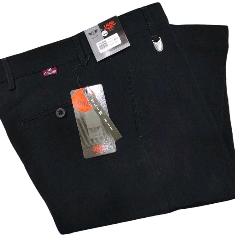 CALBIN HITAM FORMAL CELANA CALBIN HITAM FORMAL NO 27-38 | CELANA KANTOR PRIA | CELANA KERJA PRIA \ C