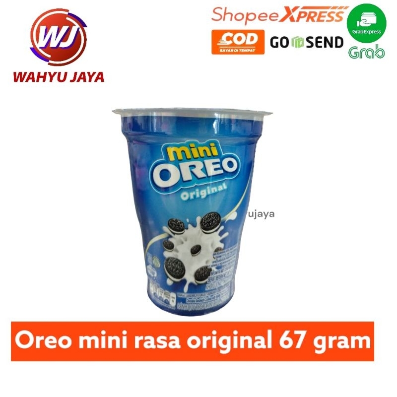 

mini oreo cup vanilla 67 gram