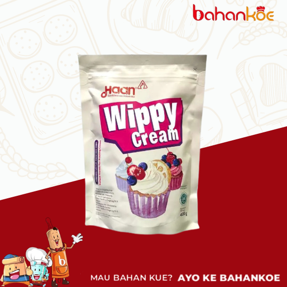 

HAAN WIPPY CREAM 200GR / 400GR POUCH