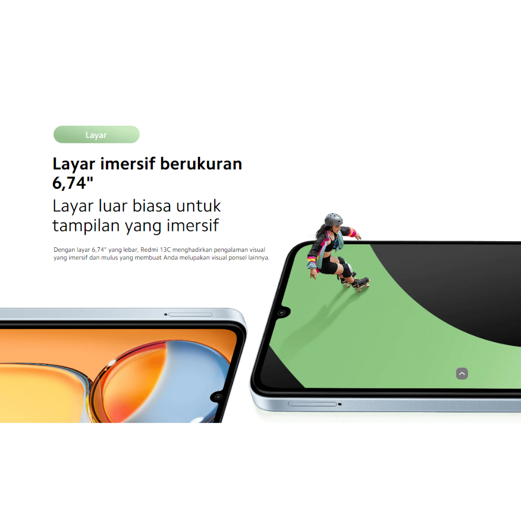 Xiaomi Redmi 13C | Kamera AI 50 MP 16 GB RAM* Layar besar 6.74