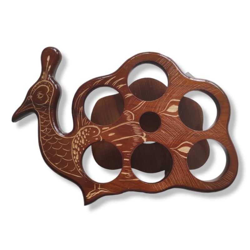 TEMPAT AQUA / AIR MINERAL KAYU JATI KECIL