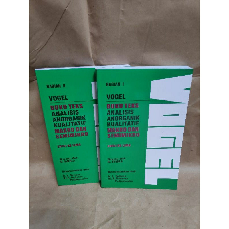 Vogel jilid 1 dan 2 ( sepaket 2 buku )