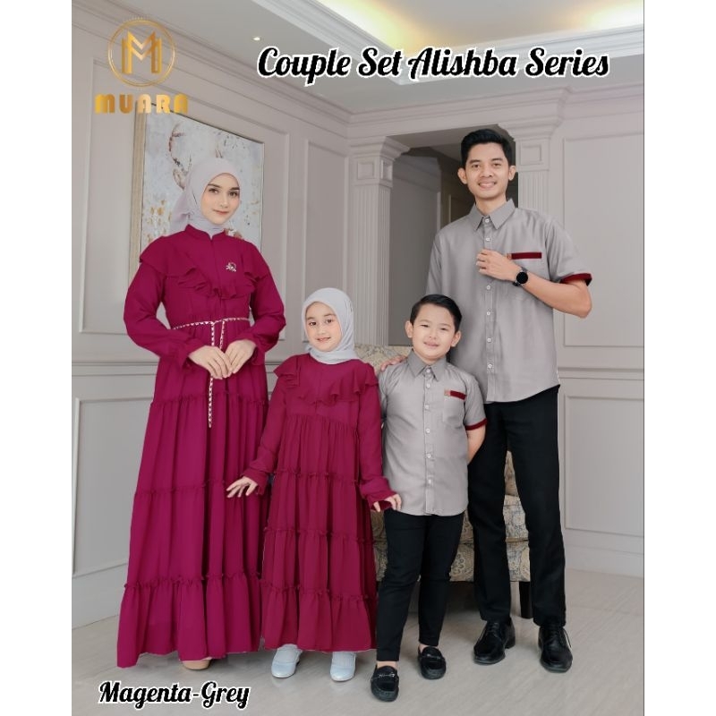 COUPLE SET ALISHBA SERIES BY muara