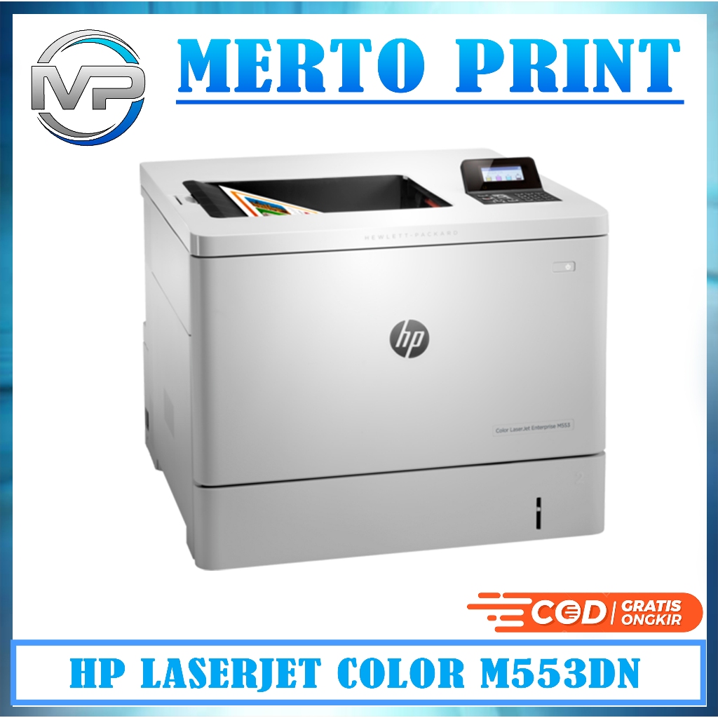 Printer Hp Laserjet Enterprise M553dn Printer Warna A4
