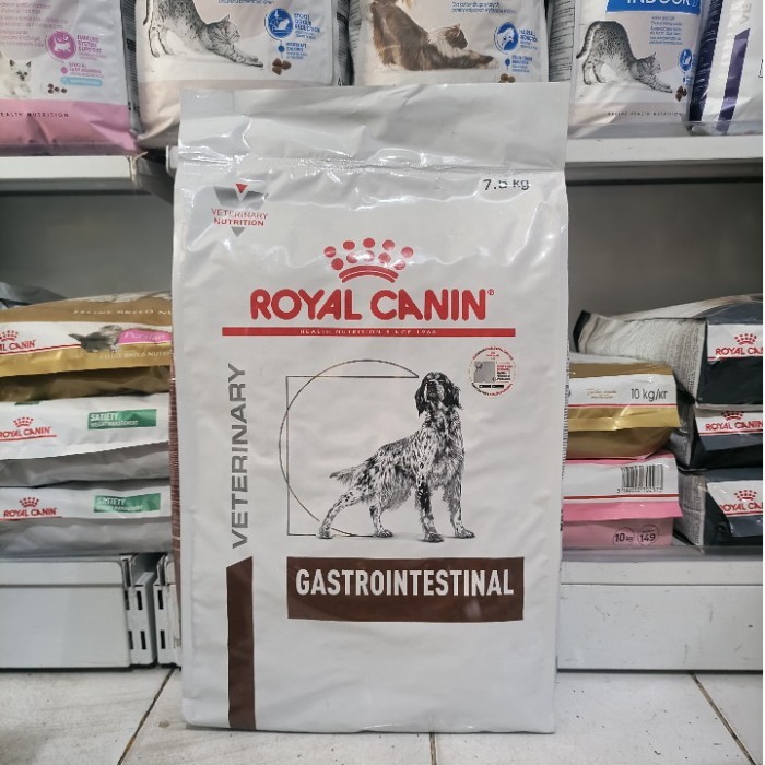Royal Canin Vet Gastro Intestinal Dog 7,5Kg Makanan Anjing Rc Gastro Dog