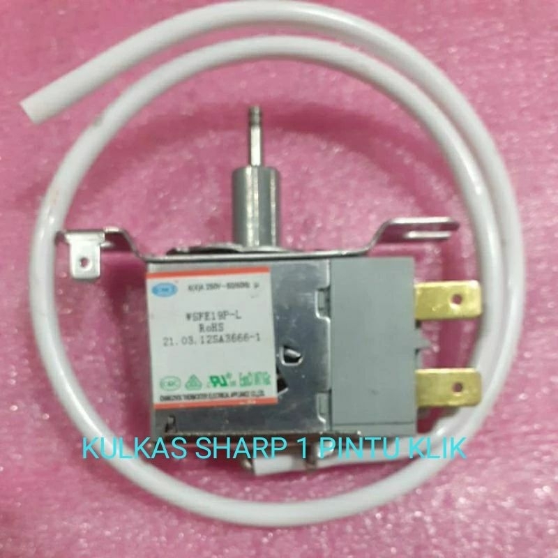 TERMOSTAT KULKAS 1 PINTU KLIK POLYTRON SHARP AQUA