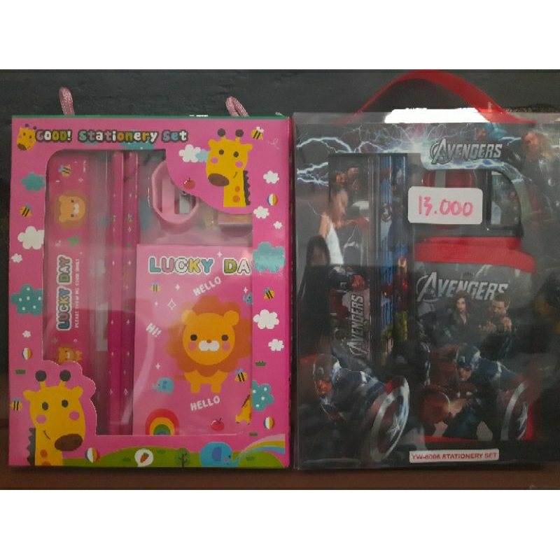 

stationery set / set alat tulis anak kado koleksi