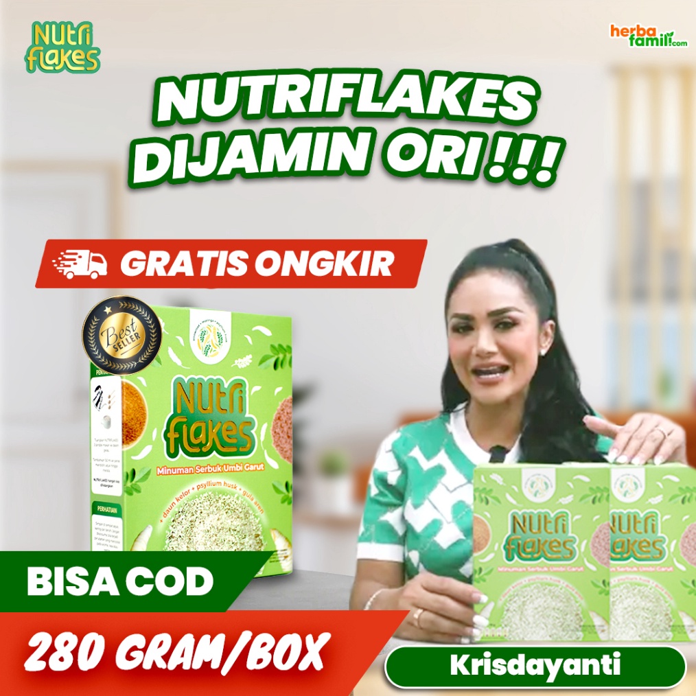 

12.12 HARGA GROSIR NUTRIFLAKES 100% ORIGINAL | Ori Official Store Asli Sereal Asam Lambung NUTRIFLAKES buruan