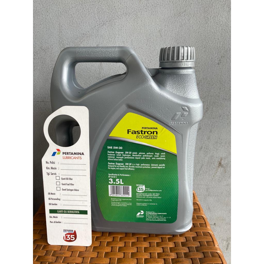 Oli mesin FASTRON ECO GREEN SAE 5w-30 3.5 liter Original