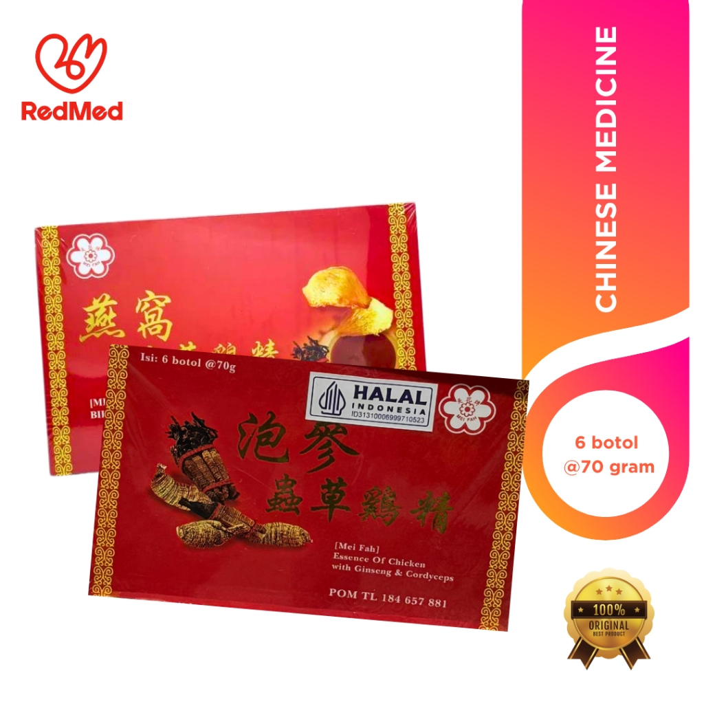 

MEI FAH ESSENCE OF CHICKEN WITH BIRD'S NEST & CORDICEPS 6S