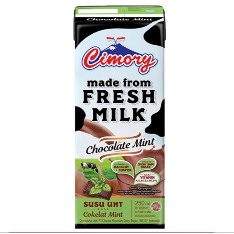 

Cimory Susu UHT Choco Mint 250 ml