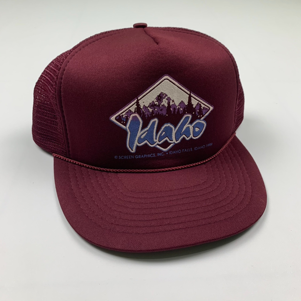 TOPI VINTAGE TRUCKER ROPE HAT IDAHO