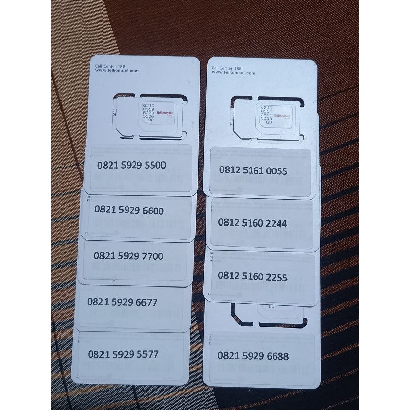 simpati kalimantan - nomor cantik