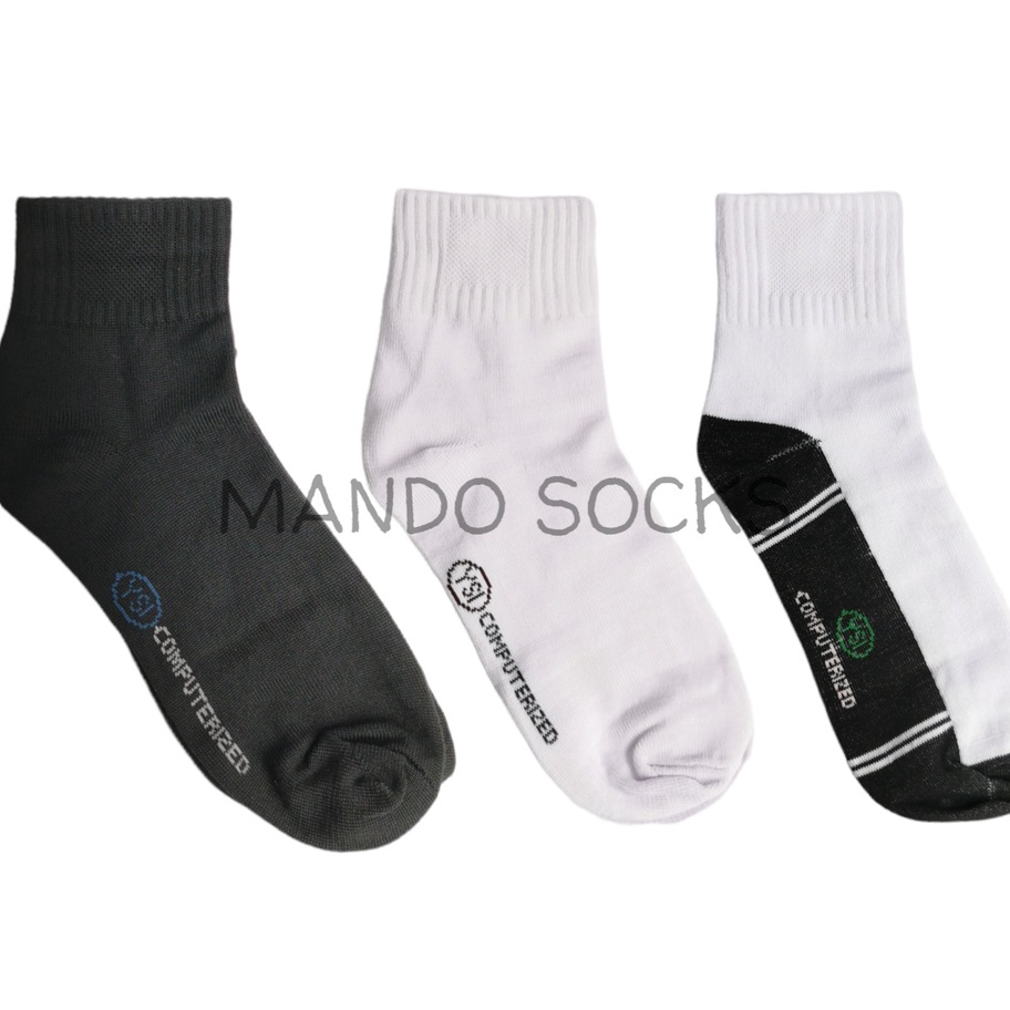 Baru Kaos kaki sport pendek polos jumbo, kaos kaki ysi computer ☌➜✥