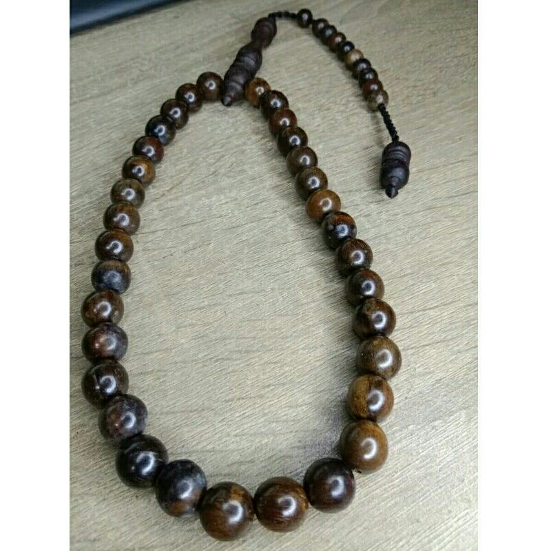 tasbih gaharu 33 asli tenggelam di air