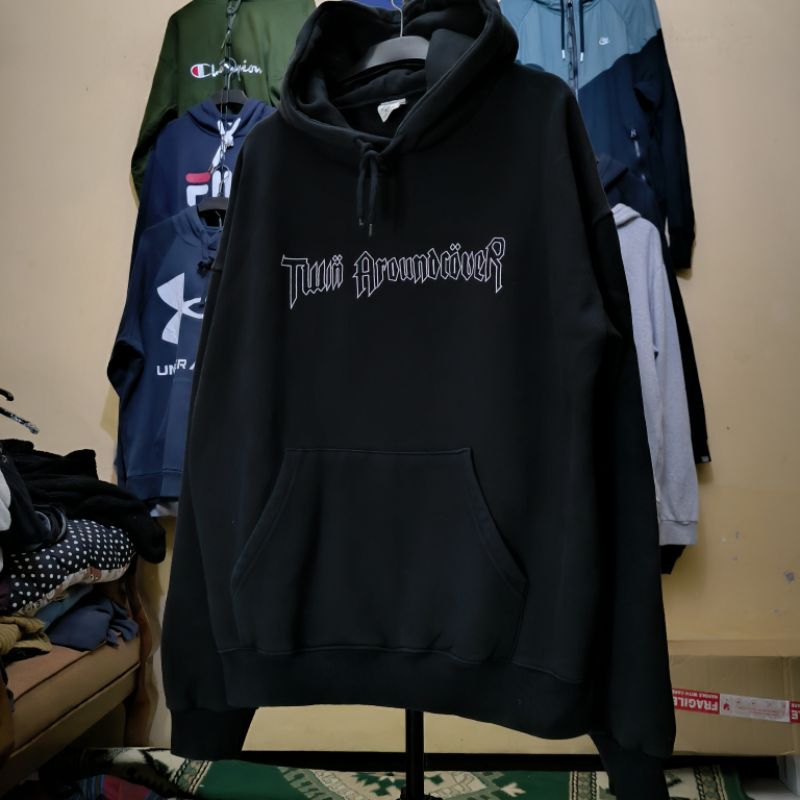 Hoodie Acover Hitam