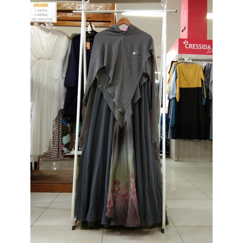 Kameez Grey Set by Wm Signature