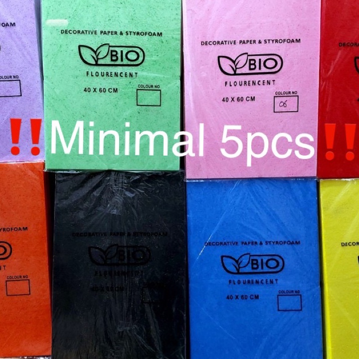 Ready STYROFOAM WARNA / GABUS STYROFOAM LEMBARAN ←➲❊✩