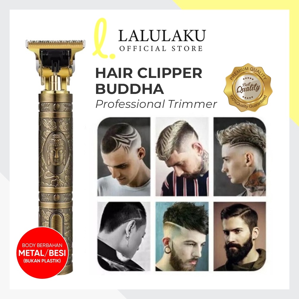 TerlarisHair Clipper Buddha Hair Trimmer Budha Mesin Clipper Rambut➳