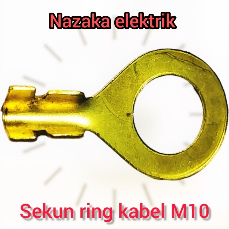 Skun ring terminal kabel M10 ( 50 pcs )