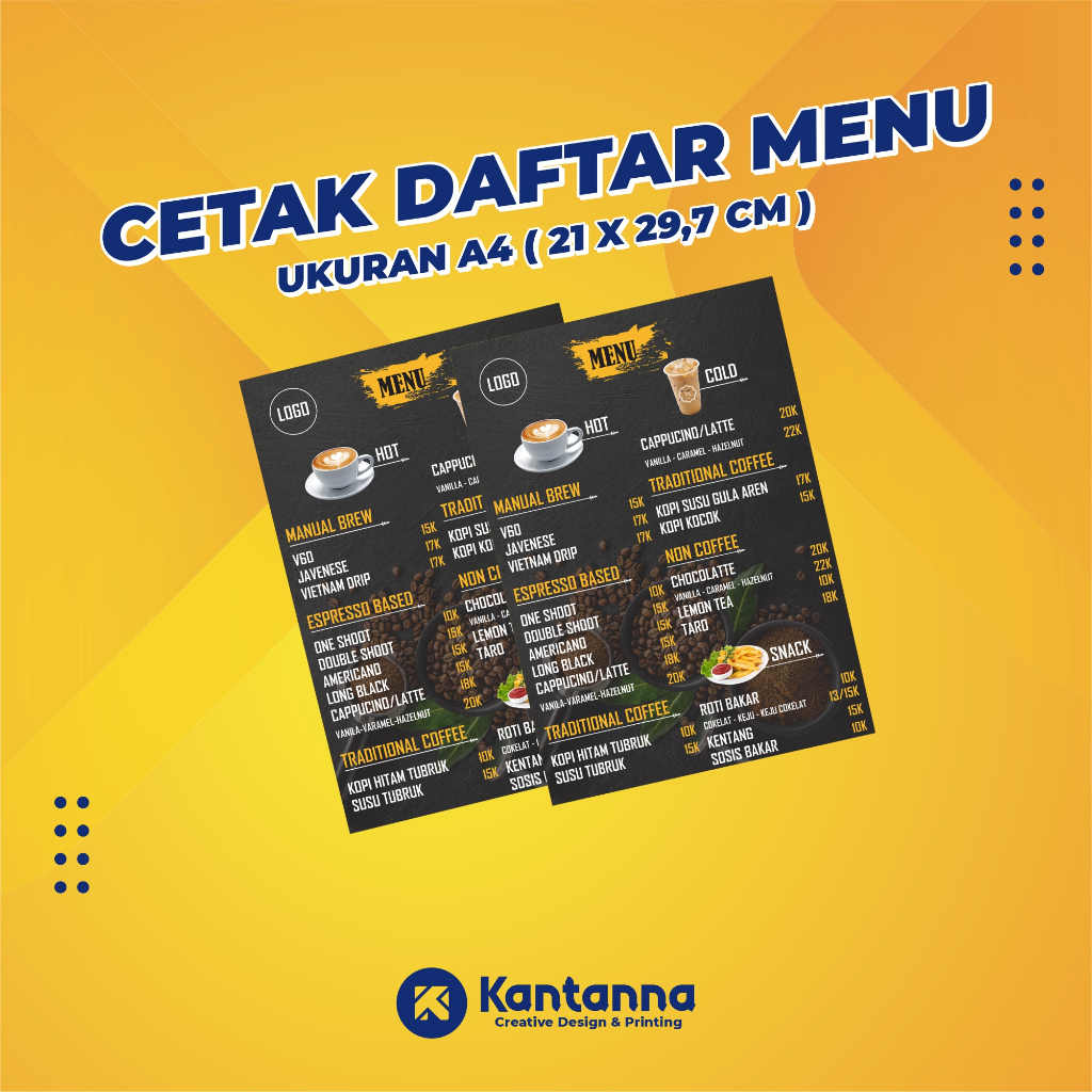 

CATAK DAFTAR MENU COSTUM A4 | TEMA 01-10 | ELEGAN | TERJANGKAU