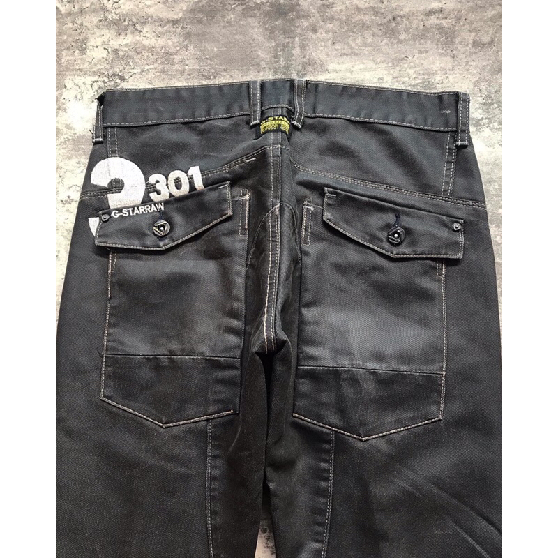 G-star raw 3301 biker jeans non selvedge