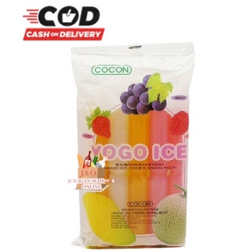 

modelTipe PAE469 (JSO) Cocon yogo ice 450 gr isi 10 / es bon bon / es aneka buah / es buah / es lilin