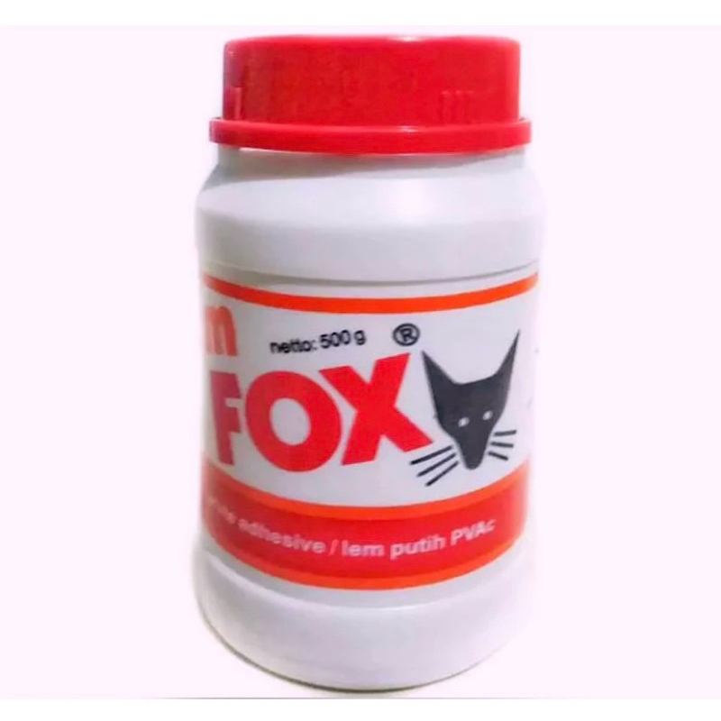 

LEM FOX PVac / LEM SERBA GUNA KAYU DAN KERTAS 500 GRAM