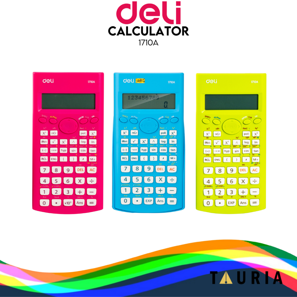 

KALKULATOR / CALCULATOR SCIENTIFIC DELI 1710A