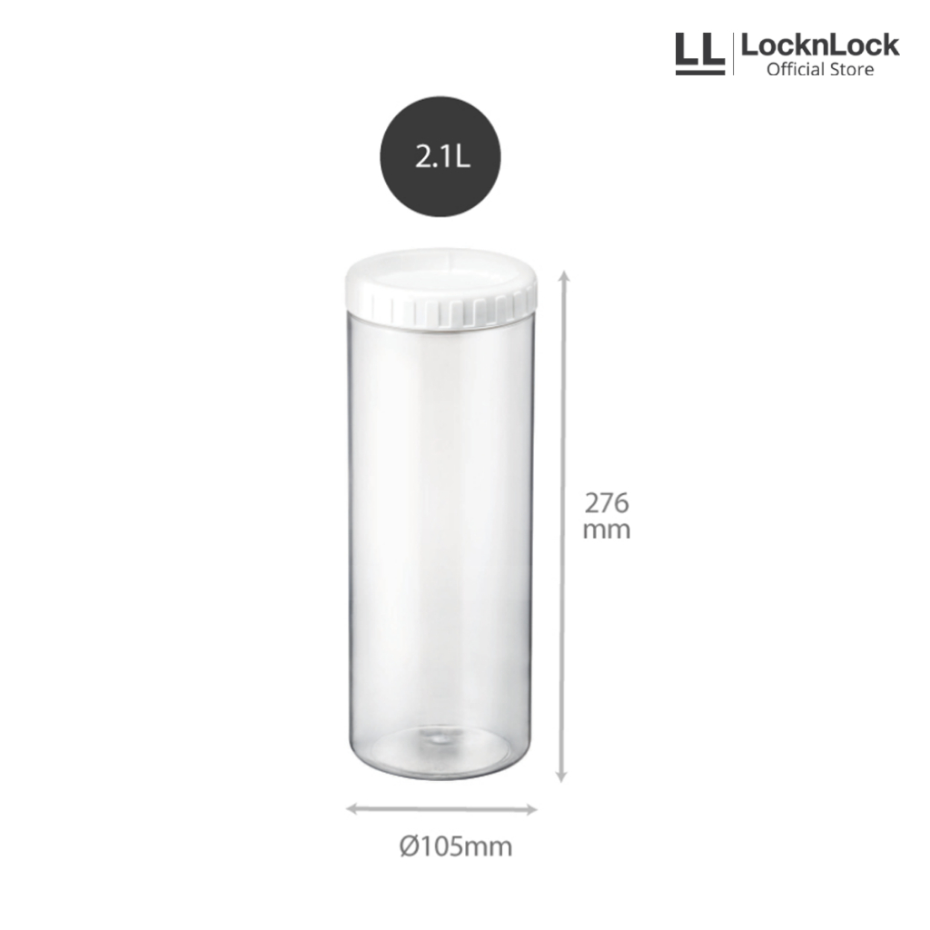 LocknLock Interlock Toples Makanan 2.1L - INL403W-1