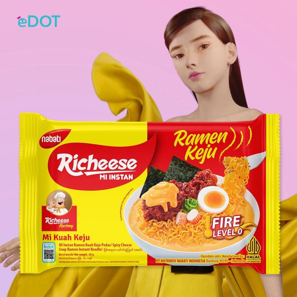 

Richeese Mie Ramen Keju (65gr) Min.Pembelian 3pcs