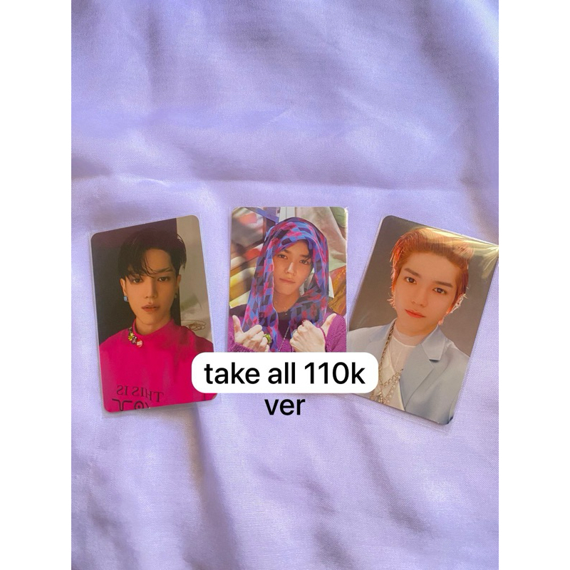 PHOTOCARD OFFICIAL TAEYONG