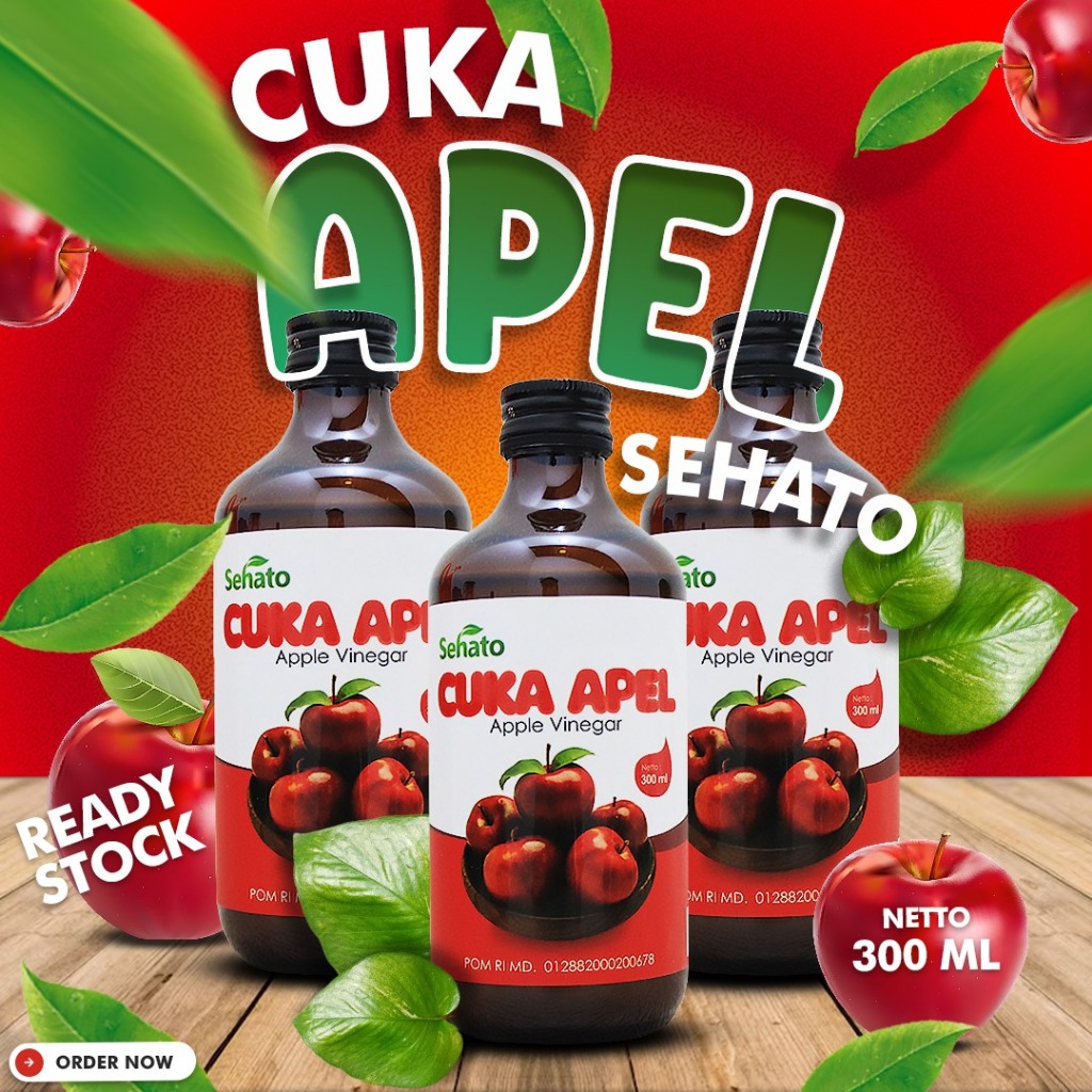 

CUKA APEL SEHATO 300ML