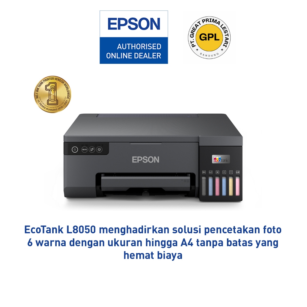 Printer Epson Ecotank L8050 L 8050 L-8050 Photo Wifi