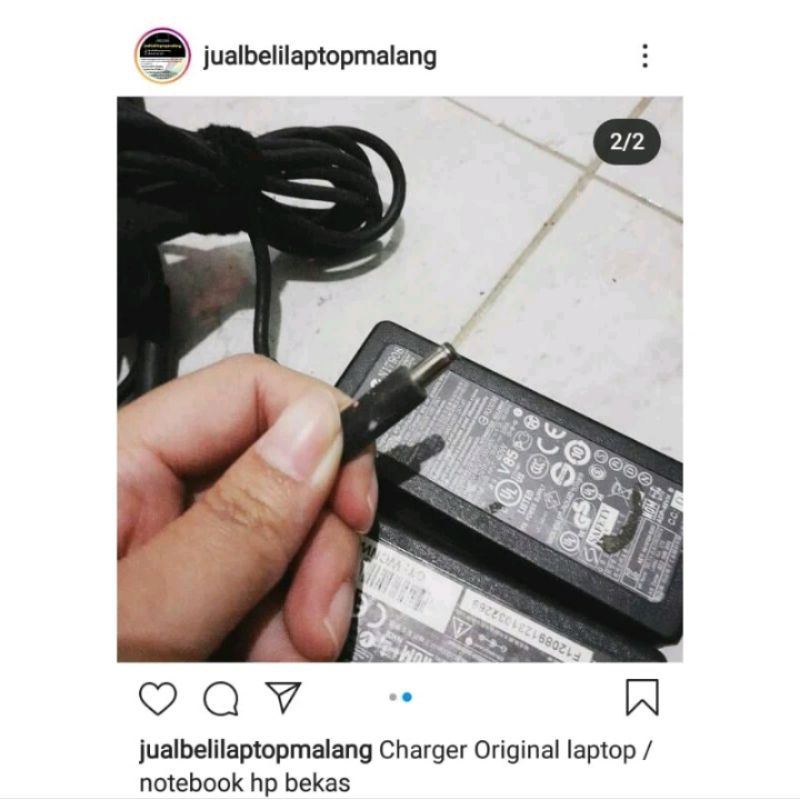 Charger Laptop Notebook HP Ori Bekas